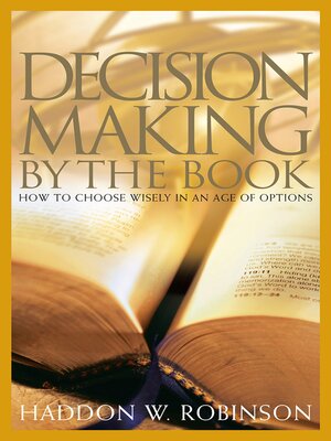 cover image of Decision Making by the Book